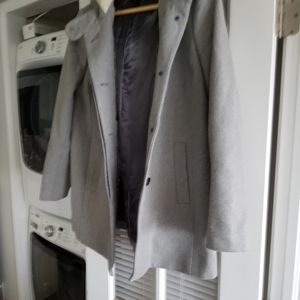 J Crew wool hooded coat